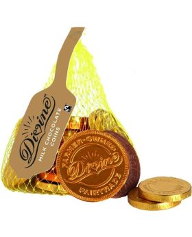 ** Divine FT Milk Chocolate Coins 65g