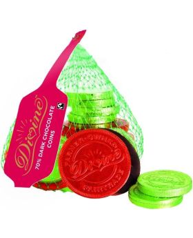 ** Divine FT 70% Dark Chocolate Coins 65g