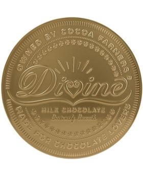 Divine FT Giant Chocolate Coin 58g