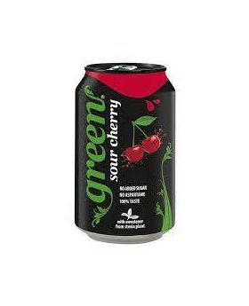 Green Cola Natural Sweeteners Sour Cherry 330ml