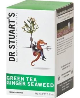 Dr Stuart's Ginger, Seaweed & Green Tea 26g (15's)