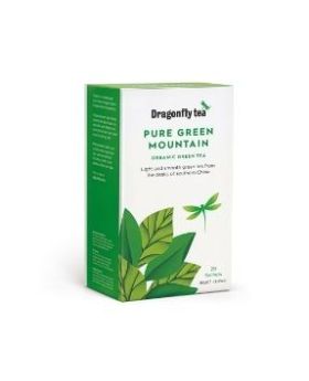 Dragonfly Pure Green Mountain Organic Green Tea 20's