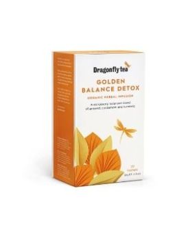 Dragonfly Golden Balance Turmeric Organic Herbal Tea 20's