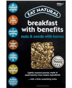 Eat Natural Breakfast Nut, Seeds & Honey 450g