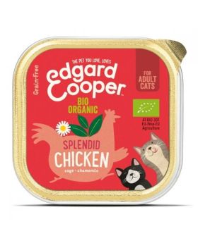 Edgard & Cooper Cat Cup Organic Chicken 85g