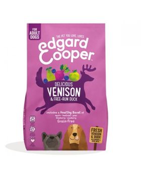 Edgard & Cooper Dog Kibble Venison & Duck 7kg-Single