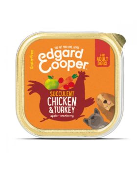 Edgard & Cooper Chicken & Turkey With Apple & Carrot 150g