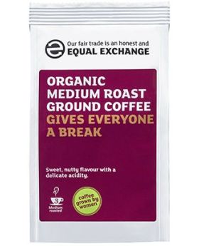 Equal Exchange ORG Medium R&G Coffee 227g-Case of 8