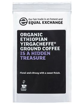 Equal Exchange ORG Ethiopian Yirgacheffe R&G Coffee 227g