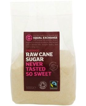 Equal Exchange Organic & Fairtrade Raw Cane Sugar 500g