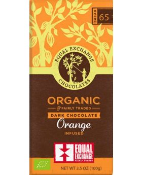 Equal Exchange ORG 65% Orange Dark Chocolate 100g