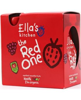 Ella's Kitchen Smoothie Fruit (Org) Red One Multipack 90g