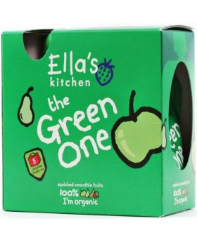 Ella's Kitchen Smoothie Fruit (Org) Green One Multipack 90g