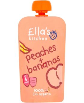 Ella's Kitchen S1 Peaches Bananas 120g