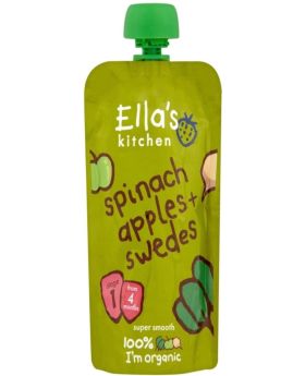 Ella's Kitchen S1 Spinach Apple Swede 120g