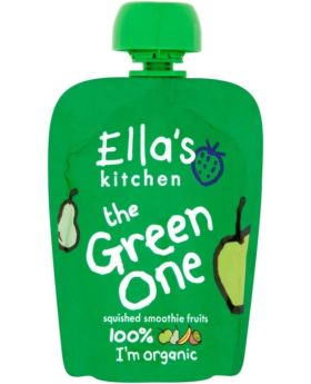 Ella's Kitchen Smoothie Fruit (Org) Green One 90g