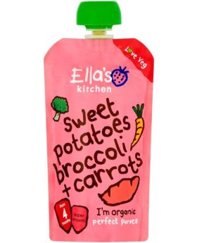Ella's Kitchen S1 Sweet Potato Broccoli Carrot 120g
