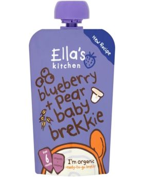 Ella's Kitchen Baby Brekkie Blueberry Pear 100g