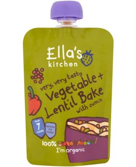 Ella's Kitchen S2 Vegetable + Lentil Bake 130g