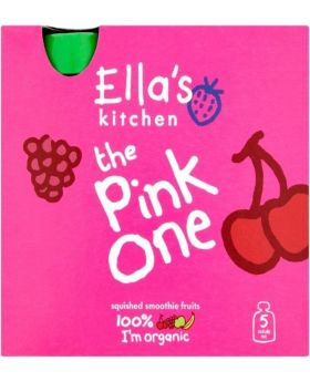 Ella's Kitchen Smoothie Fruit Pink One Multipack 90g (1x5)