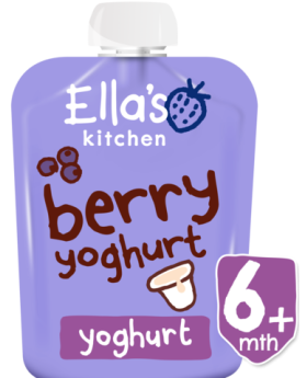 Ella's Kitchen Greek Yoghurt Berries 90g