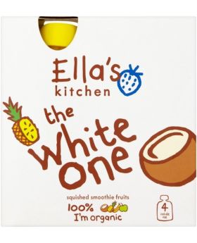 Ella's Kitchen Smoothie Fruit White One Multipack 90g (1x4)