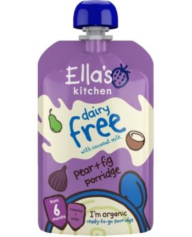 Ella's Kitchen Pear Fig Porridge (Dairy Free) 100g
