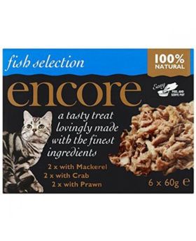 Encore Cat Food Ocean Fish Multipack (Can) (70g x8)