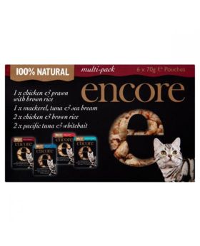 Encore Cat Food Mixed Multipack (Pouch) (70g x 6)