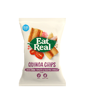 Eat Real Quinoa Sundried Tomato & Garlic Chips 22g