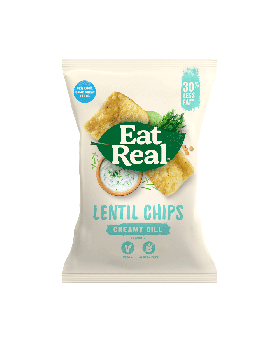 Eat Real Creamy Dill Lentil Chips 40g