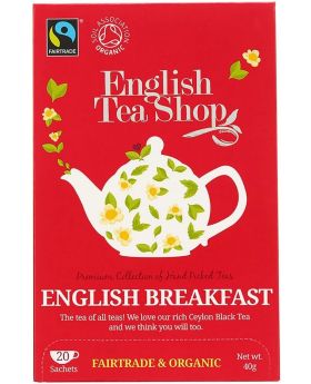 English Tea ORG & FT English Breakfast 30g (20s) x6