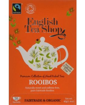 ** English Tea Organic & Fairtrade Rooibos Tea 40g (20s)