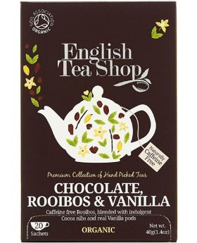 ** English Tea ORG Rooibos Chocolate & Vanilla 40g (20s)