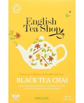 English Tea ORG Black Chai Tea 40g (20s) x6