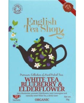 English Tea ORG White, Blueberry & Elderflower 30g (20s)