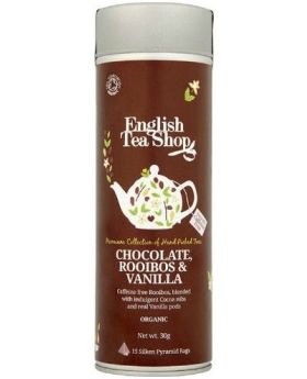 ** English Tea ORG Rooibos Chocolate & Vanilla 30g (15s)