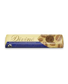 Divine FT Milk & White Cappuccino Chocolate 35g