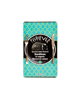 Fish 4 Ever Moroccan sardines 120g