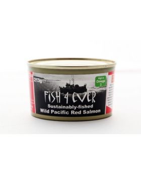 Fish 4 Ever WIld Wild Pacific Red Salmon 213g