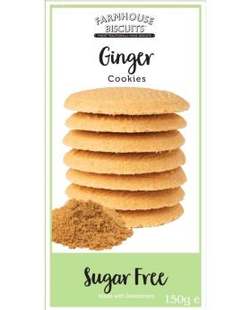 Farmhouse Biscuits Sugar Free Ginger 150g