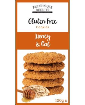 Farmhouse Gluten Free Honey & Oat Biscuits 150g