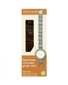Lazy Day Belgian Dark Chocolate Ginger Tiffin Slice 150g