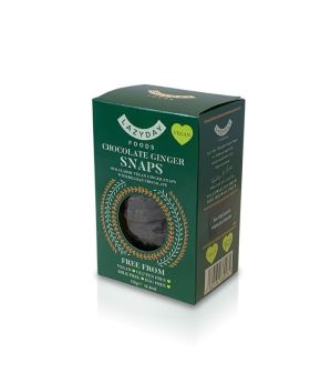Lazy Day Dark Belgian Chocolate Ginger Snaps 125g