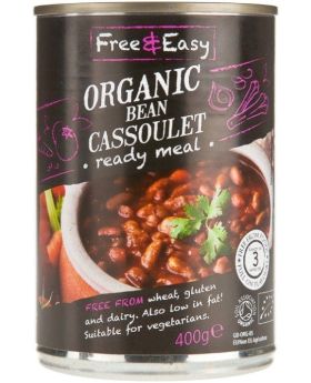 Free & Easy ORG Bean Cassoulet Ready Meal 400g
