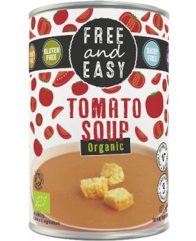 Free & Easy ORG Tomato Soup 400g