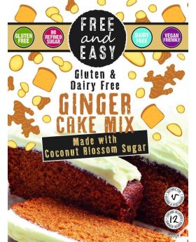 Free & Easy Gluten & Dairy Free Ginger Cake Mix 350g