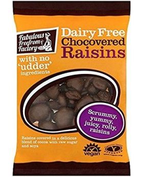 Fabulous Freefrom Chocovered Raisins 75g