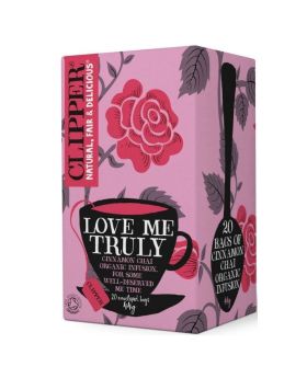 Clipper Organic Love Me Truly (Cinnamon Chai) Infusion Enveloped Tea Bags 44g (20's)