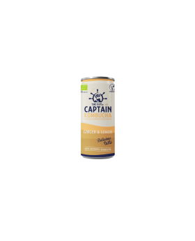 Captain Kombucha Ginger Lemon 250ml